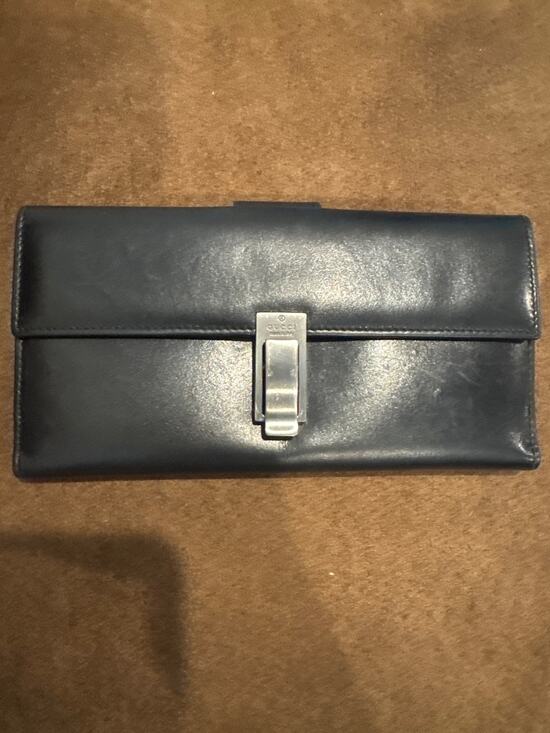Gucci Handbags - Gucci Leather Continental Wallet